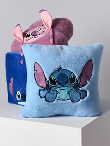 Sinsay - Műszőrme párna Stitch - világoskék