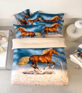 HORSE SAND fotó ágynemű 140x200 cm 7 szett csomag Ágynemű mérete: 140x200 cm, A csomag tartalma: 7 Készletcsomagolás