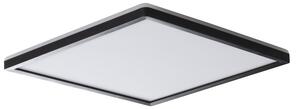 KANLUX KANLUX, AZPO LED mennyezeti lámpa, 420x420mm, 22W, 3000/4000/6000K, IP54, matt fekete, 31535