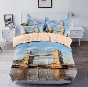 Tower Bridge fotó ágynemű 140x200 cm 3 szett csomag Ágynemű mérete: 140x200 cm, A csomag tartalma: 3 Készletcsomagolás