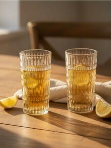 Sinsay - Poharak dombornyomott mintával 2 pack - clear