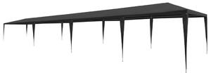 Antracitszürke PE rendezvénysátor 3 x 12 m