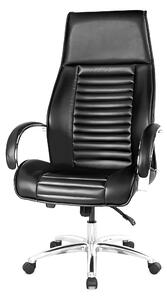 Azzone magas háttámlás műbőr irodai vezetői szék, 200 Kg-ig