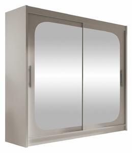 Gardróbszekrény Closico Pallor VIII, Laminált forgácslap, 215x180x58cm, Kasmír