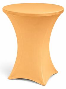 Stretch huzat bisztróasztalhoz Ø 80 cm - rugalmas terítő (több színben) szín arany