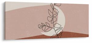 Kép - Boho levelek N⁰2 (120x50 cm)