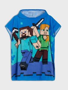 Sinsay - Kapucnis törölköző Minecraft - indigókék