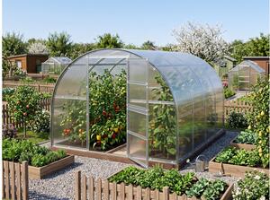 Üvegház LANITPLAST GLADUS 3x4 m PC 4 mm LG2877