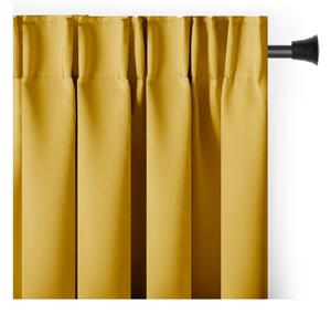 Sárga dimout (részleges sötétítő) függöny 140x245 cm Kierra – Restilo