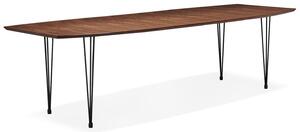 Strik 270 cm-ig bővíthető asztal, dió furnér lappal (100x170/270x74 cm)