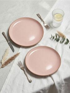 Sinsay - Pöttyös tányérok 2 pack - pasztellpink