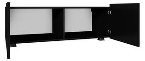 TV szekrény Brenali Mirjan 100 BR03 (fekete + fényes fekete). 1058281