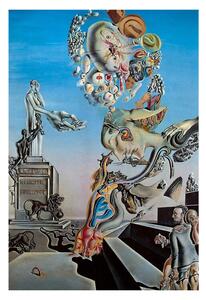 The Lugubrious Game, 1929 Festmény reprodukció, Salvador Dalí, (24 x 30 cm)