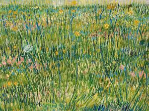 Reprodukció A Patch of Grass - Vincent van Gogh, (40 x 30 cm)