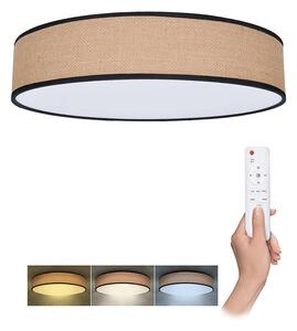 Brownie LED mennyezeti lámpa távirányítóval állítható - 50 cm átmérő, barna