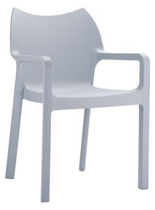 DIVA világosszürke szék (min.mennyiség 10 db)