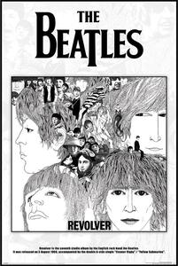 Plakát The Beatles - Revolver Album Cover, (61 x 91.5 cm)