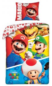 Super Mario Bros ágyneműhuzat 140×200cm, 70×90 cm