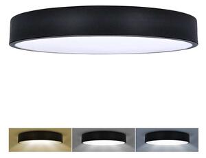 Lecce LED mennyezeti lámpa állítható, 2900 lm - 40 cm átmérő, fekete