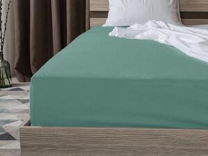 Jersey lepedő EXCLUSIVE mentol 200x220 cm, 100% pamut