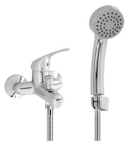Kád csaptelep Novaservis Titania Iris fürdőkádas készlettel 100 mm króm 92024,0