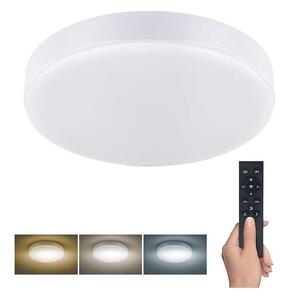 Lecce LED mennyezeti lámpa távirányítóval állítható, 3000 lm - 40 cm átmérő, fehér