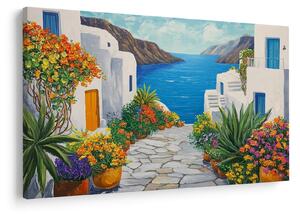 Kép - Görög sikátor (90x60 cm)
