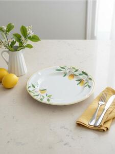 Sinsay - Kerámia tányér mintával - sárga