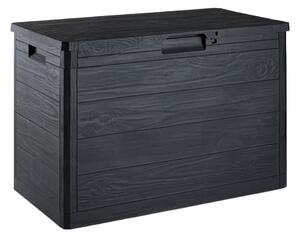 Antracitszürke kerti tárolódoboz Woodys – Toomax