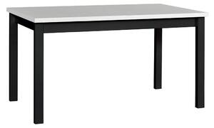 Széthúzható asztal 80 x 140+180 II (fehér L) (fekete). 1059244