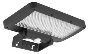 WO7204 LED szolár lámpa érzékelővel, fekete