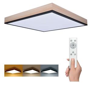 WO802 LED mennyezeti lámpa távirányítóval - 45 x 45 cm, barna