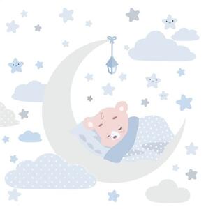 Sleeping Teddy Bear szép falmatrica 80 x 160 cm