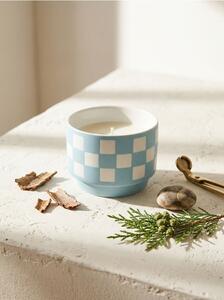 Sinsay - Illatgyertya Cedarwood & Cypress - halványkék