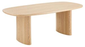 Étkezőasztal kőrisfa dekorral 110x210 cm Serra – House Nordic
