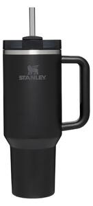 Fekete rozsdamentes acél termosz szívószállal 1,18 l Quencher H2.0 FlowState Tumbler Black – Stanley
