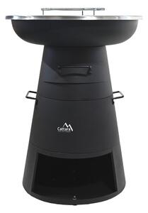 Faszenes grillsütő ø 58,5 cm Plancha Moon – Cattara