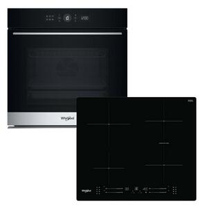 Whirlpool WOI5S8PM1SXA Beépíthető sütő + Whirlpool WB S2560 NE Beépíthető indukciós főzőlap