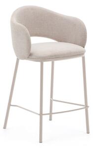 Krémszínű bárszék (ülésmagasság 65 cm) Maina – Kave Home