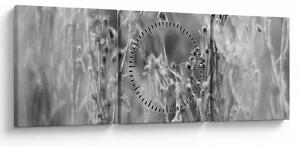 Kép - Wild Meadow (órával) (90x30 cm)
