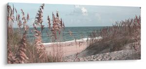 Kép - Rózsaszín strand (120x50 cm)