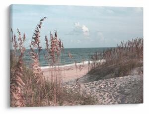 Kép - Rózsaszín strand (70x50 cm)