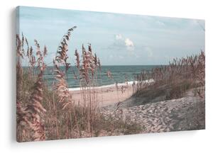 Kép - Rózsaszín strand (90x60 cm)