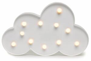 LED gyereklámpa CLOUD, 29,5 cm