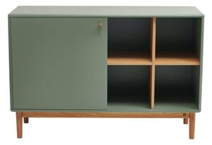 Zöld alacsony komód 118x80 cm Color Living – Tom Tailor