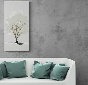 Kép egy fa minimalista szellemben