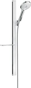 Zuhanyszett Hansgrohe Raindance Select S polccal fehér / króm 27648400