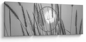 Kép - Mező naplementében (órával) (90x30 cm)