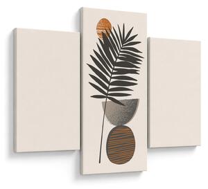 Kép - Absztrakció pálmalevéllel (90x60 cm)