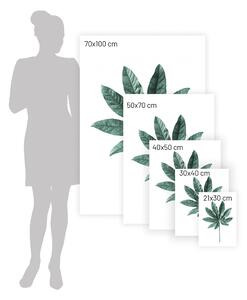 Leaf Emerald Green poszter